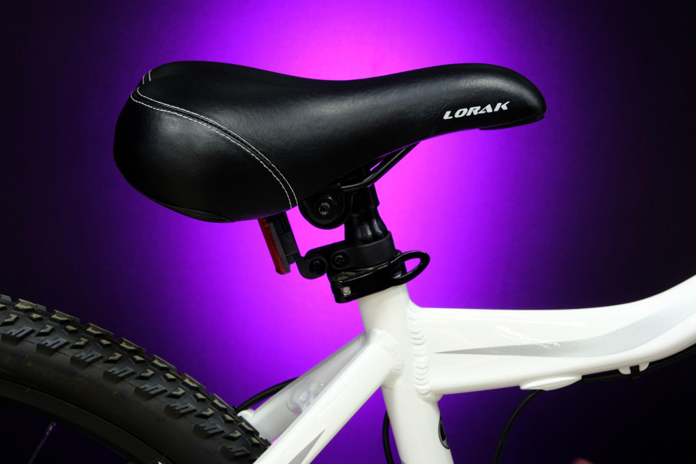 Lorak Glory 100 HD 27.5 Белый/Фиолетовый рама 15 (на рост 141-160)