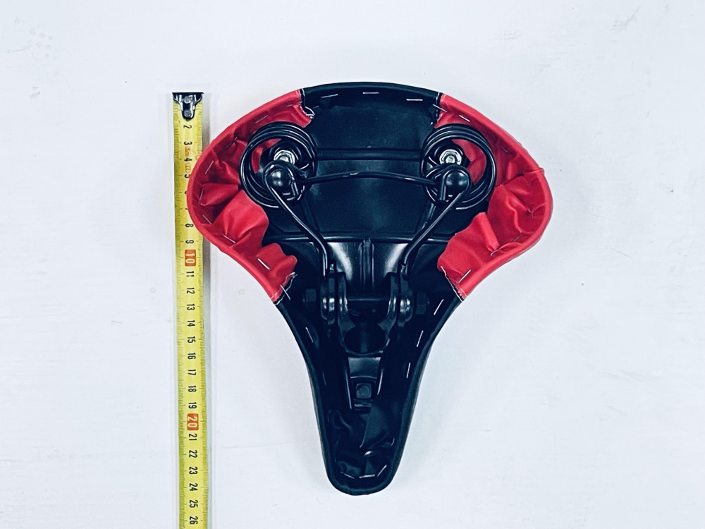 Сиденье двухцветное на пружинах тип Россия AZ-034 C, код 40410