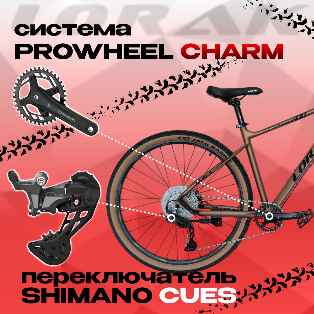 LORAK Sel 9750 SE Матовый Коричневый 23р (на рост 189-205)