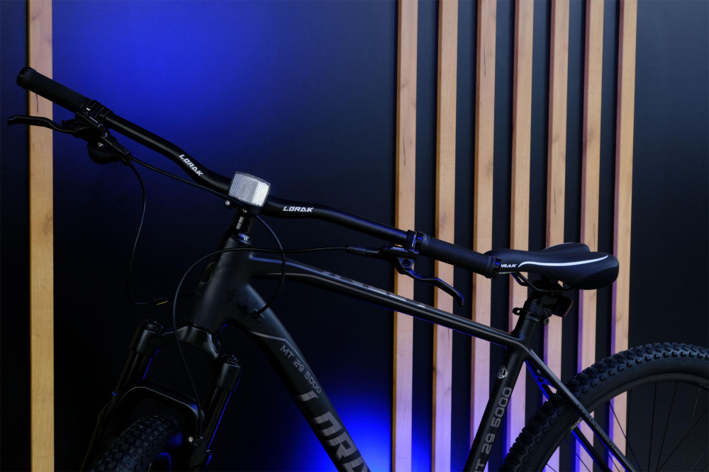 LORAK MT 29 - 5000 Матовый Чёрный/Серый рама 23 (на рост 188-203)