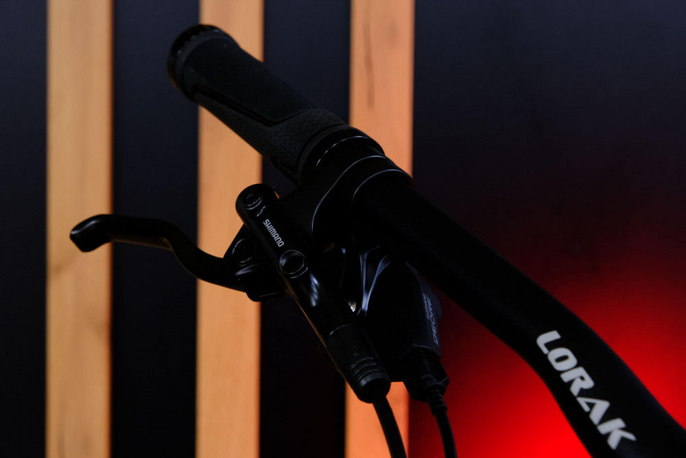 LORAK MT 29 - 3000 Матовый Чёрный/Красный рама 17 (на рост 165-175)